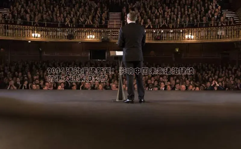 意昂4招商中文在线2024 法治重磅新闻：影响中国未来法治建设
的重大进展和突破