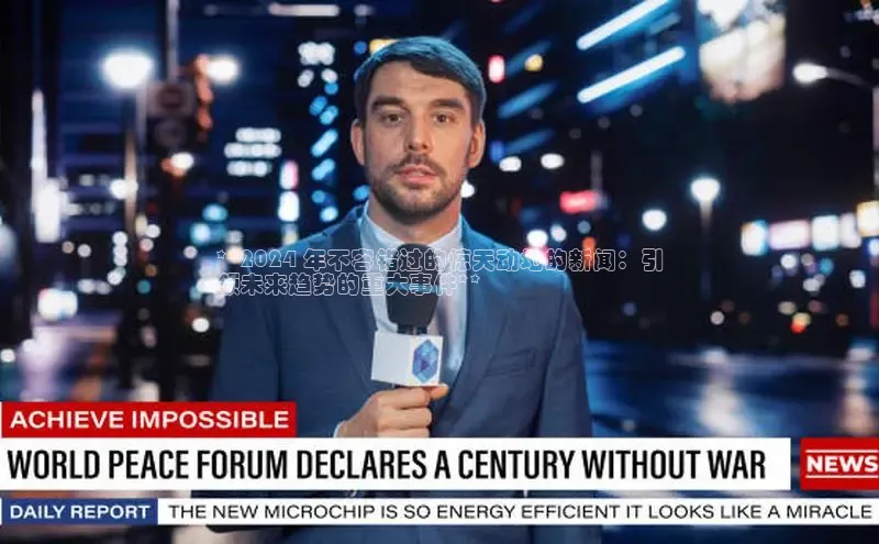 意昂体育4招商顺丰**2024 年不容错过的惊天动地的新闻：引
领未来趋势的重大事件**